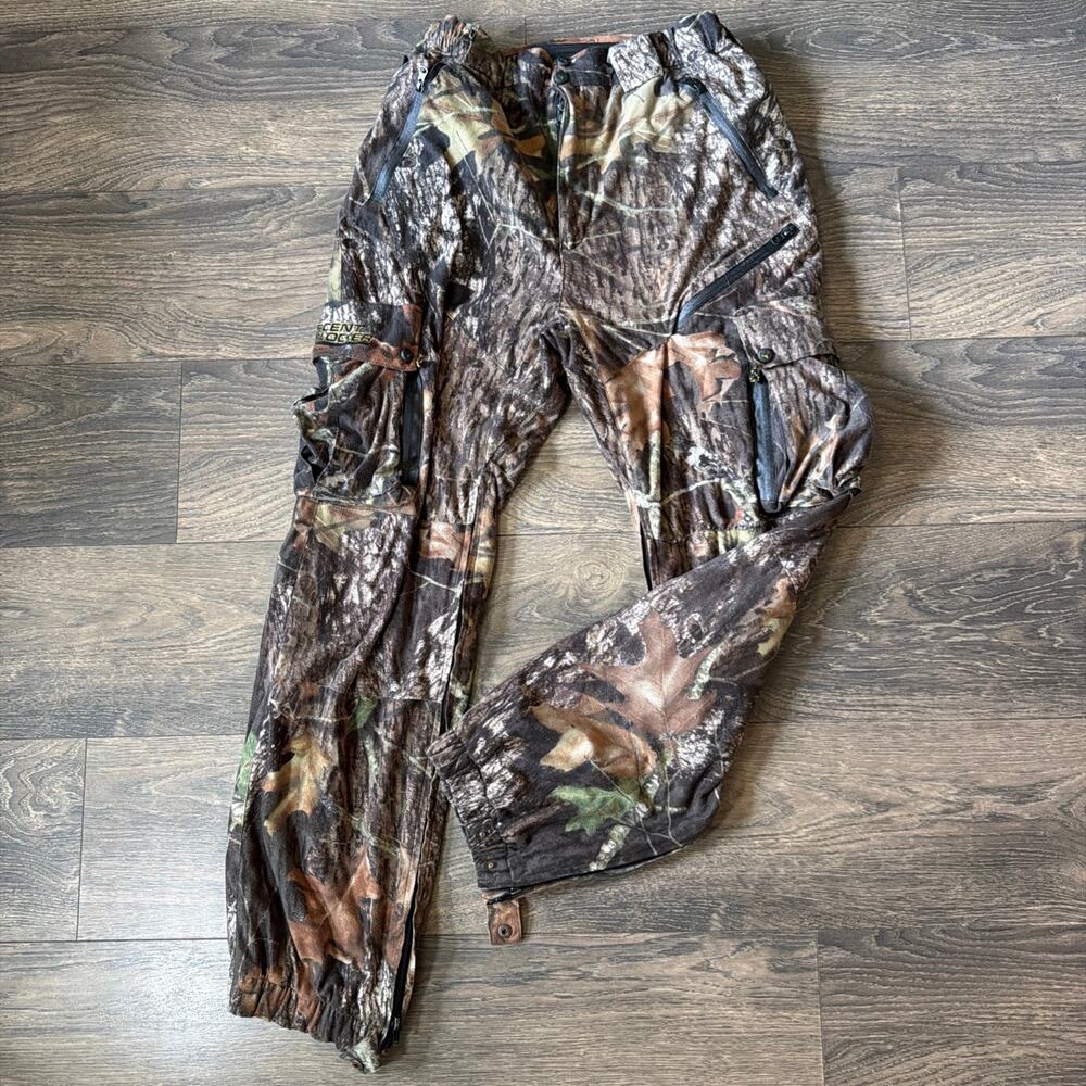 ScentBlocker Dream Season Sz L Camo Hunting Pants Activated Carbon Waterproof